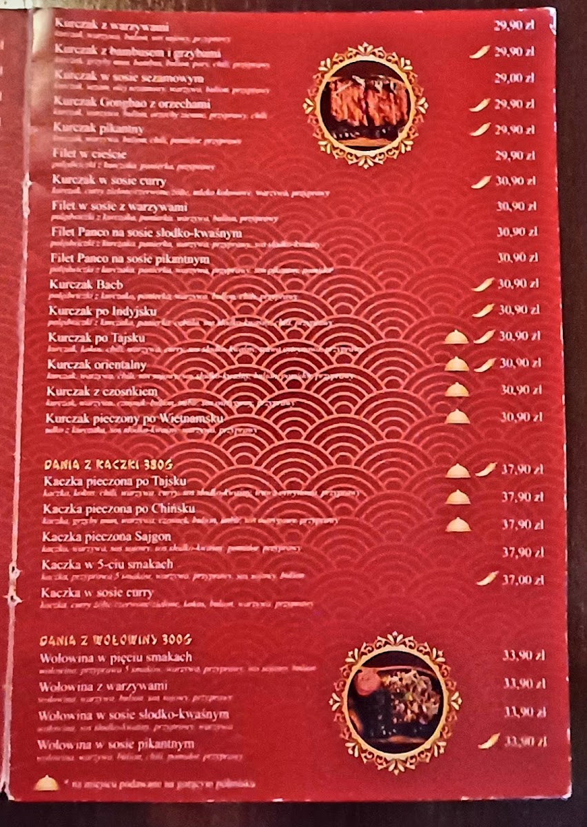 Menu Restauracja Sajgon Jaworzno-10