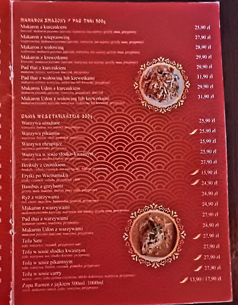 Menu Restauracja Sajgon Jaworzno-6