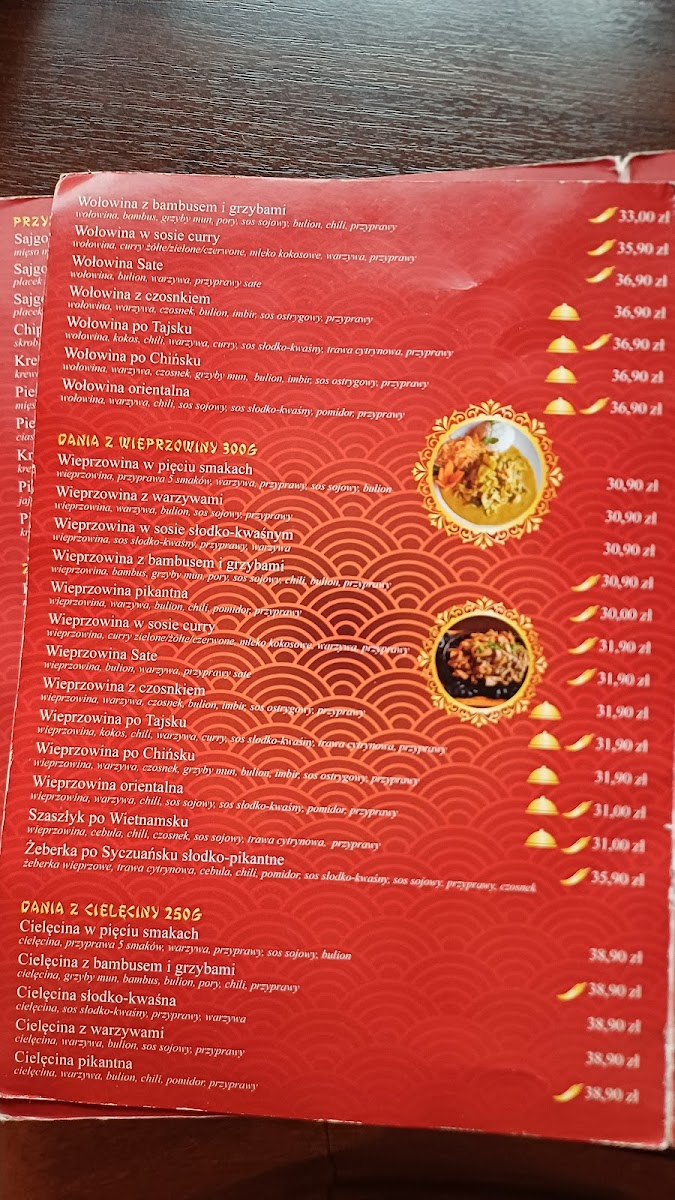 Menu Restauracja Sajgon Jaworzno-8